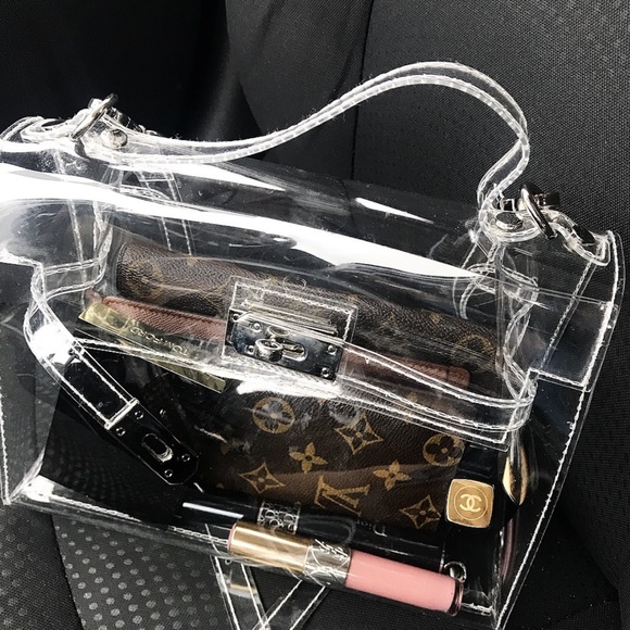 clear satchel bag